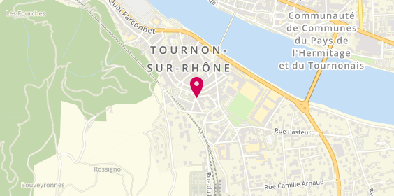 Plan de RIPOLL Anne, 31 Place Jean Jaurès, 07300 Tournon-sur-Rhône
