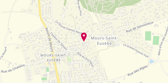 Plan de NIBOUCHA Margo, Chemin des Marronniers
Le Châlet, 26540 Mours-Saint-Eusèbe