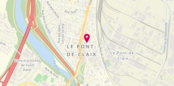 Plan de ARNOLD Manon, C/ Carine Faure
6 Rue Paul Breton, 38800 Le Pont-de-Claix
