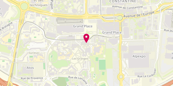 Plan de HOCQUET MOUTIN Sandrine, 12 Place des Jacobins, 38130 Échirolles