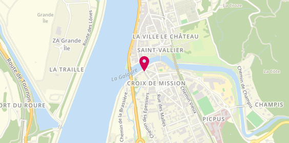 Plan de TAUVEL Marie Christine, 4 Avenue Desire Valette, 26240 Saint-Vallier