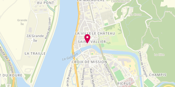 Plan de FRIGIERE Orianne, 18 Place Auguste Delaye, 26240 Saint-Vallier