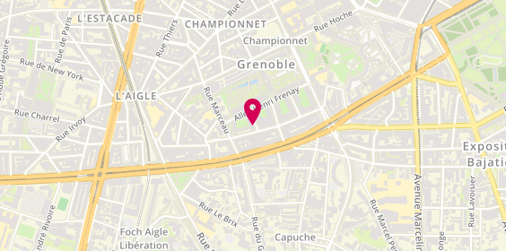 Plan de SICCARDI Anne, 8 Rue Marguerite Gonnet, 38000 Grenoble