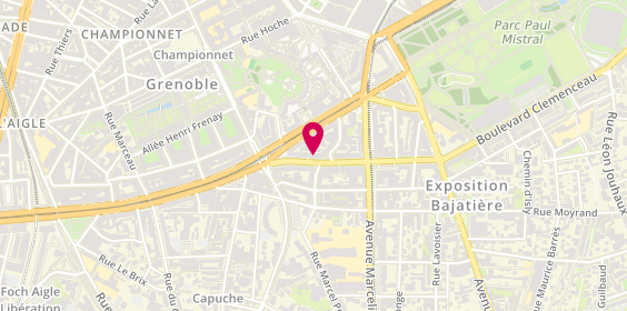 Plan de BOUDES Lucie, 40 Avenue Albert 1er de Belgique, 38000 Grenoble