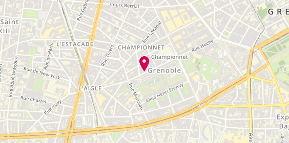 Plan de VANDENHELSKEN Elsa, 16 Rue Berthe de Boissieux, 38000 Grenoble