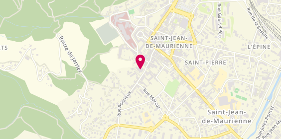 Plan de MAGNIN Colette, 52 Rue des Allobroges
Le Verpil, 73300 Saint-Jean-de-Maurienne