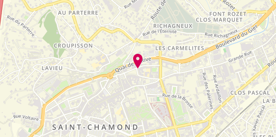 Plan de SCHMIDT Laurence, 12 Place Saint Pierre, 42400 Saint-Chamond