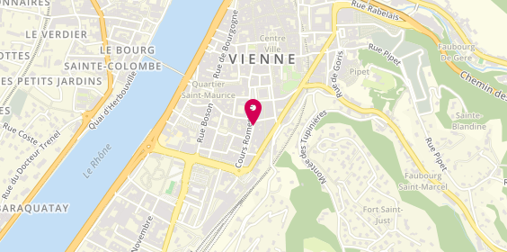 Plan de FEISTHAUER FOURNET Florence, 25 Cours Romestang, 38200 Vienne
