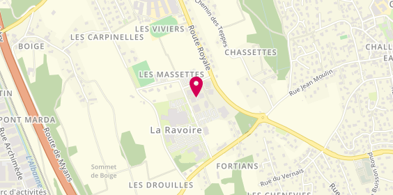Plan de CHEVALIER Corinne, 177 avenue des Massettes, 73190 Challes-les-Eaux