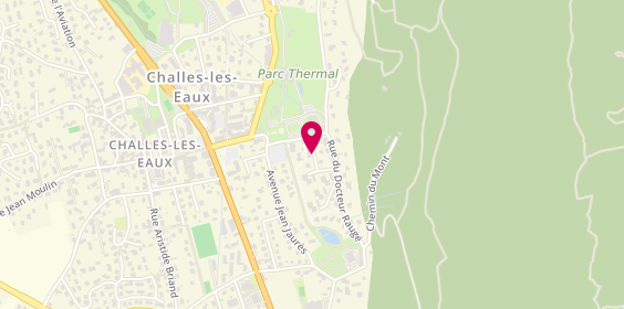 Plan de LEPROVOST Laetitia, 42 Rue Dalbret, 73190 Challes-les-Eaux