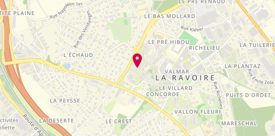 Plan de Cabinet d'Orthophonie, Amedee Viii
6 Rue des Peupliers, 73490 La Ravoire