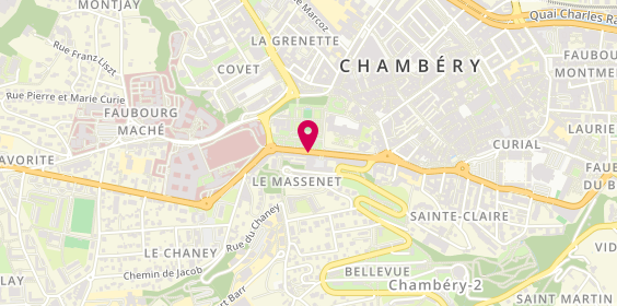 Plan de COCHEME Guillemette, 191 Avenue de Lyon, 73000 Chambéry