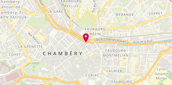 Plan de BRUTHIAUX Lina, 3 Avenue des Ducs de Savoie, 73000 Chambéry
