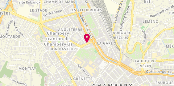 Plan de CECCHY Mathilde, 200 Avenue du Marechal Leclerc, 73000 Chambéry