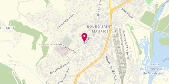 Plan de COULON Catherine, 212 Grande Rue, 73700 Bourg-Saint-Maurice