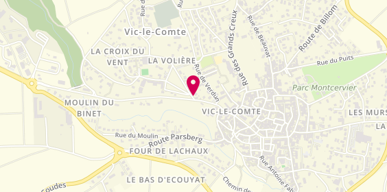 Plan de RUC Cécile, 12 Place de la Moliere, 63270 Vic-le-Comte