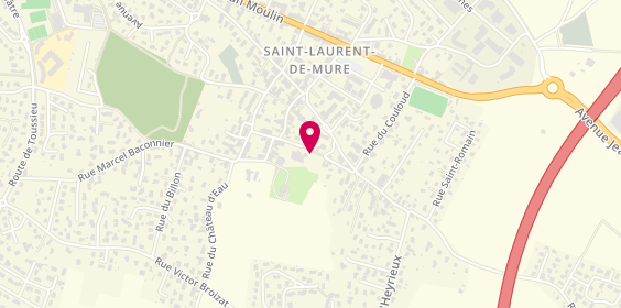 Plan de BEAUSSANT Audrey, 12 Rue Eglise, 69720 Saint-Laurent-de-Mure