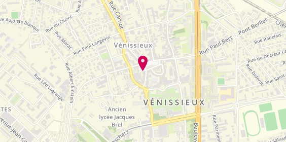 Plan de BARREYRE MEISBURGER Myriam, 2 Place Henri Barbusse, 69200 Vénissieux