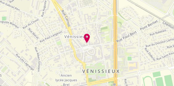 Plan de Cécile Barroux, 54 Boulevard Laurent Gérin, 69200 Vénissieux