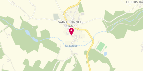 Plan de SABOURAUD Patricia, 14 Route de Fargeas, 87260 Saint-Bonnet-Briance