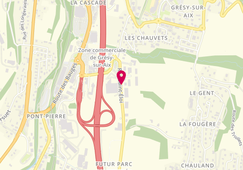 Plan de ROUGIER Cassandre, 221 Rue Saint Eloi, 73100 Grésy-sur-Aix