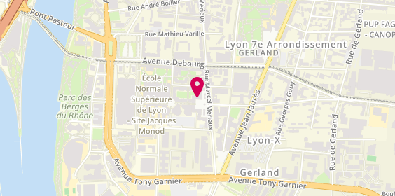 Plan de SAISON Odile, 30 Place des Pavillons, 69007 Lyon