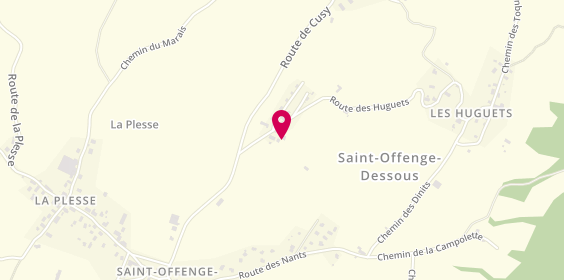 Plan de MAUGIE Héloïse, 113 Route des Bonnevos, 73100 Saint Offenge Dessus