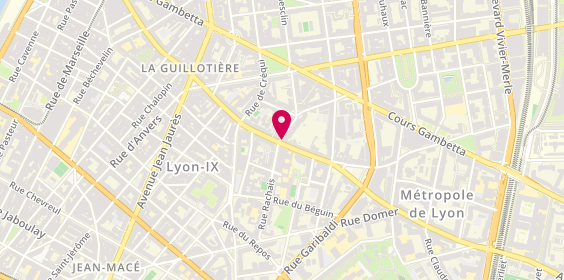 Plan de BOUCHARD Marion, 139 Grande Rue de la Guillotiere, 69007 Lyon