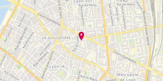 Plan de LAFLAQUIERE Edwige, 32 Avenue Félix Faure, 69007 Lyon