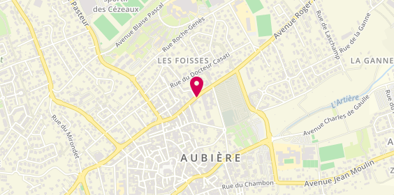 Plan de Orthophoniste, 46 Rue des Foisses, 63170 Aubière