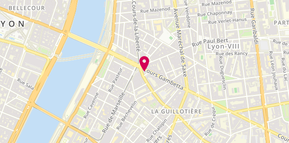 Plan de BAKRI Laure, 18 Cours Gambetta, 69007 Lyon