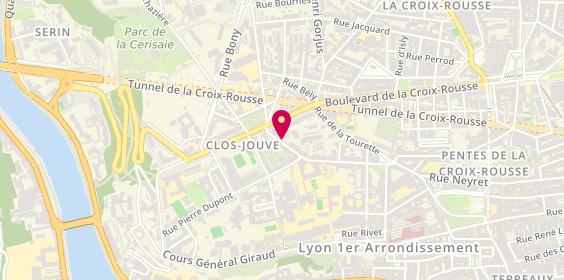 Plan de GUEZOU DEBUS Marie, 5 Rue des Chartreux, 69004 Lyon