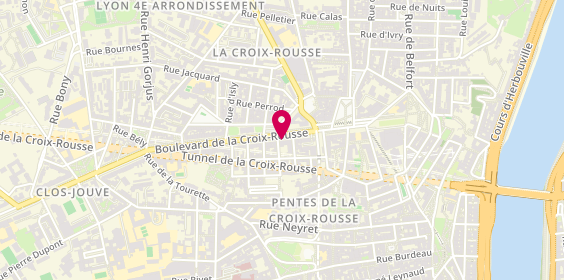 Plan de CHEL Claire, 138 Boulevard de la Croix Rousse, 69001 Lyon