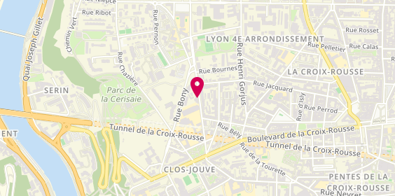 Plan de ALLEE Audrey, 17 Rue Philippe de Lassalle, 69004 Lyon