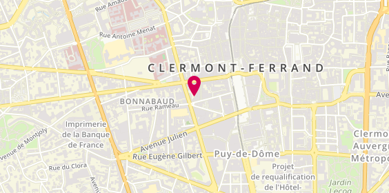 Plan de PIOTROWSKI Judith, 24 Rue Maréchal Foch, 63000 Clermont-Ferrand