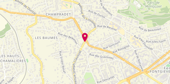 Plan de BLANCHET Julie, 138 Avenue de Bordeaux, 63100 Clermont-Ferrand