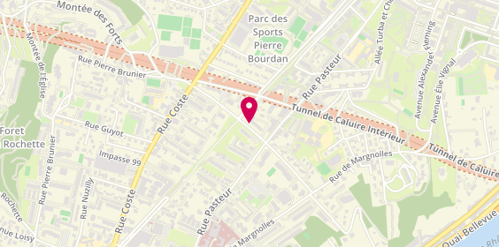 Plan de PAYA MORILLON Françoise, 243 Avenue Jean Monnet, 69300 Caluire