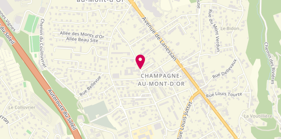 Plan de ROY Camille, 13 Boulevard de la République, 69410 Champagne-au-Mont-d'Or