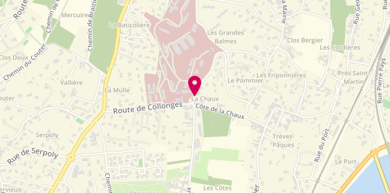 Plan de COLIN Anne Laure, 21 Rue Jean Baptiste Perret, 69660 Collonges-au-Mont-d'Or