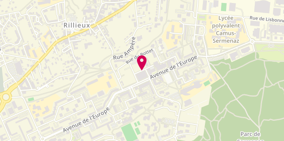 Plan de KRIEGUER Nathalia, 85 Rue des Freres Lumiere, 69140 Rillieux-la-Pape