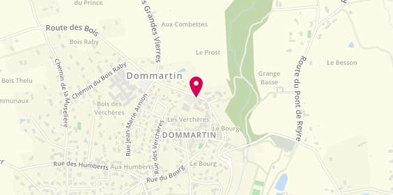 Plan de BOISTE Delphine, Cabinet Medical
1799 Route des Bois, 69380 Dommartin