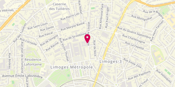 Plan de REDON Marie, 33 Avenue de Louyat
Appartement 9, 87100 Limoges