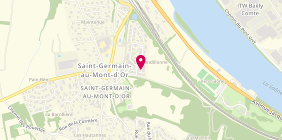 Plan de NEVE Mélanie, Cabinet d'Orthophonie
14 Avenue de la Paix, 69650 Saint-Germain-au-Mont-d'Or