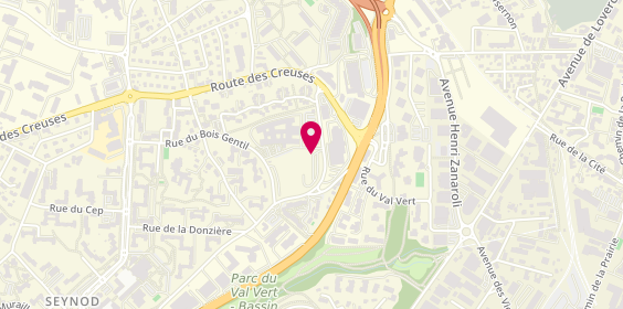 Plan de PORTE Aurélie, 23 Rue du Champ de la Taillée
Seynod, 74600 Annecy