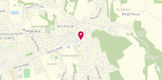 Plan de Stéphanie Sandrin JERMER, 80 Rue Louis Antoine Duriat, 01600 Reyrieux