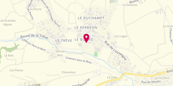 Plan de Orthophoniste Liberale, 112 Rue du Commerce, 69460 Le Perréon