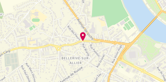 Plan de GELLNER Dominique, 33 Avenue Jean Jaurès, 03700 Bellerive-sur-Allier
