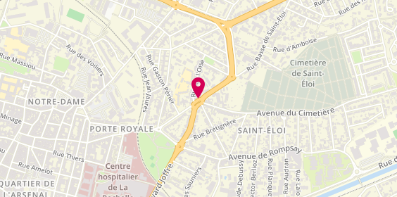 Plan de LAMBERT Margaux, 53 Avenue de la Porte Royale, 17000 La Rochelle