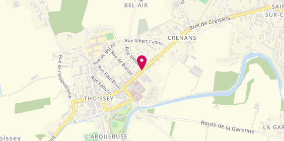 Plan de LE DOUBLIC Sylvie, 50 Rue Faubourg des Dombes, 01140 Thoissey