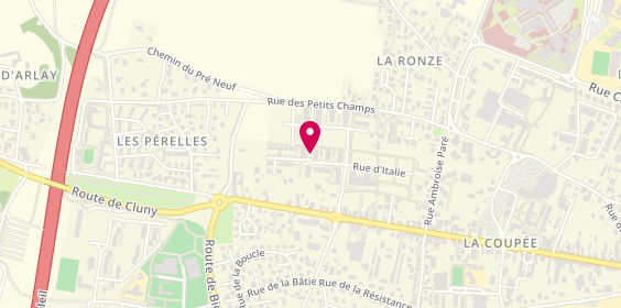 Plan de MARTINERIE Coralie, 272 Rue Carnacus, 71850 Charnay-lès-Mâcon